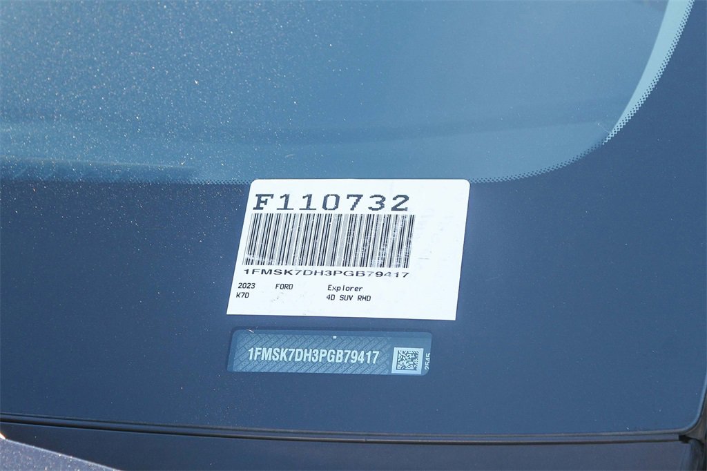 Certified 2023 Ford Explorer XLT w/ Equipment Group 202A image 35