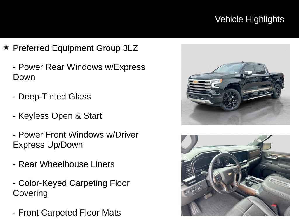 Used 2022 Chevrolet Silverado 1500 High Country w/ Technology Package AWD/4WD image 11