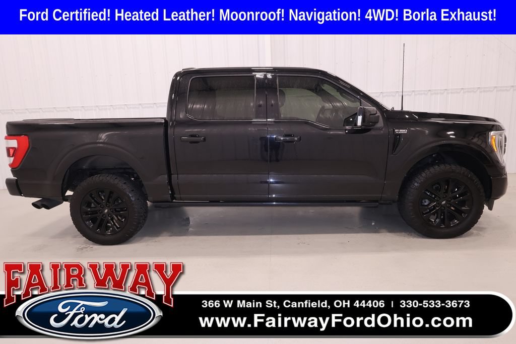 Certified 2023 Ford F150 Platinum w/ Equipment Group 701A High