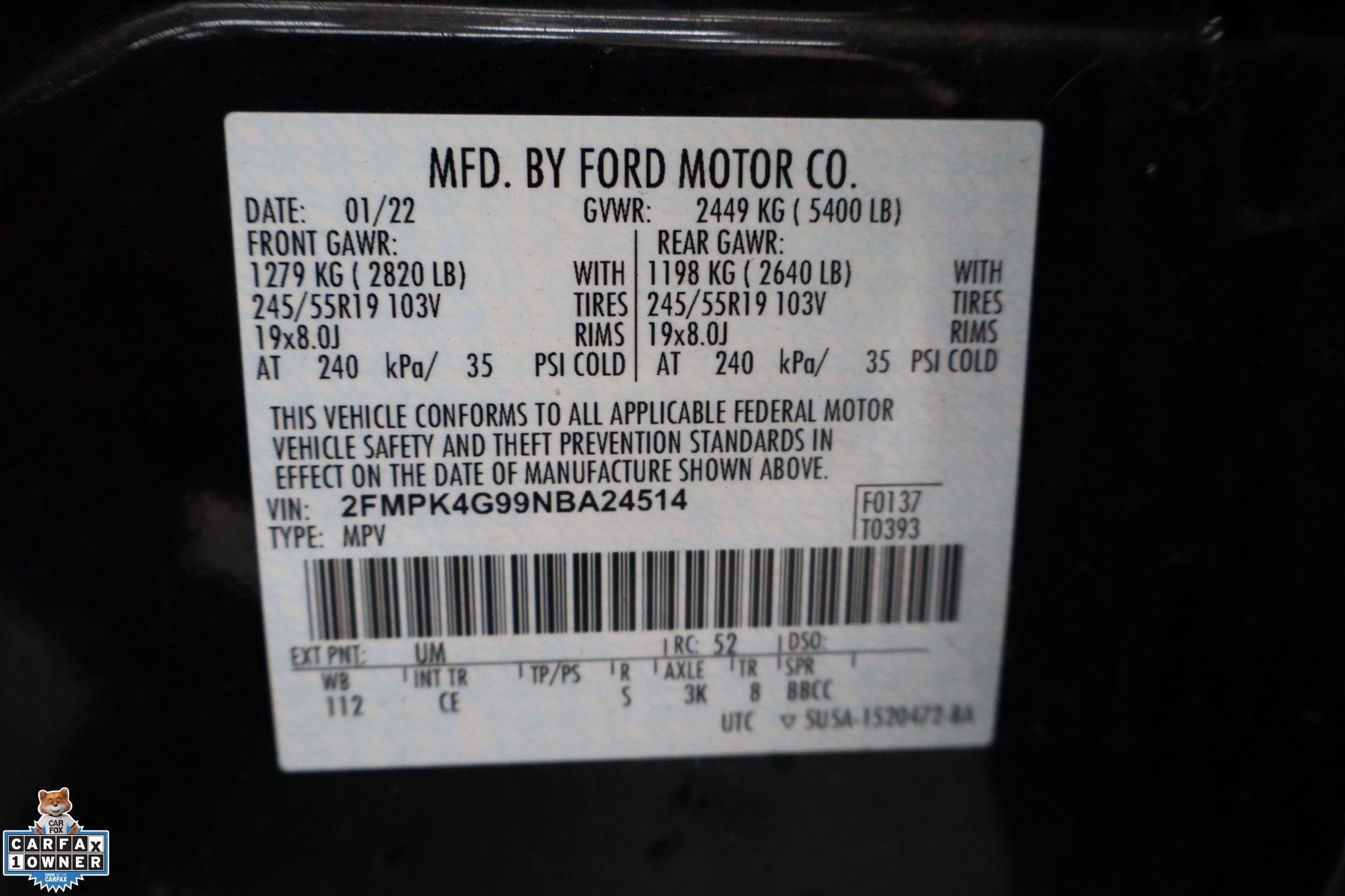 Certified 2022 Ford Edge SE w/ Black Appearance Package image 32