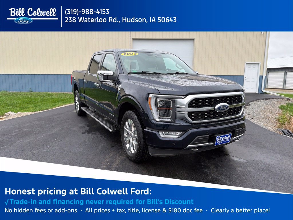 Certified 2023 Ford F150 Platinum w/ Equipment Group 701A High