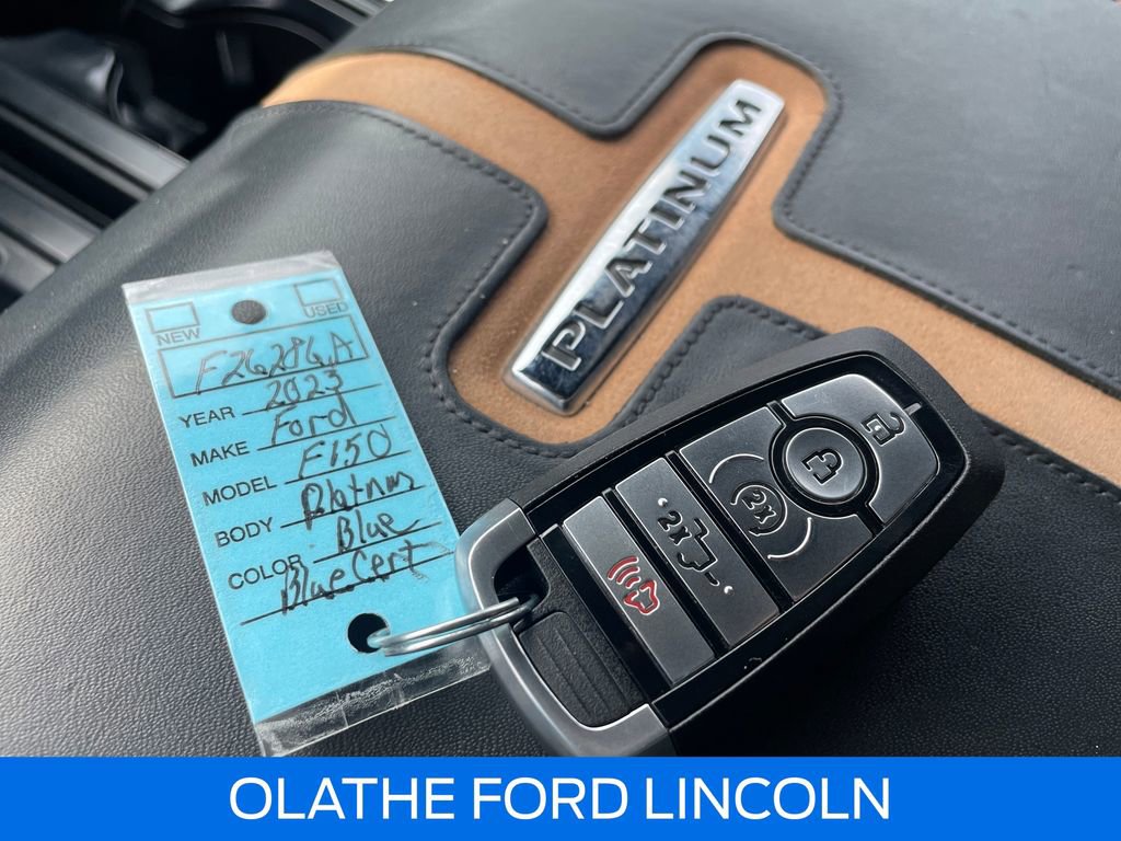 Certified 2023 Ford F150 Platinum w/ Equipment Group 701A High image 19