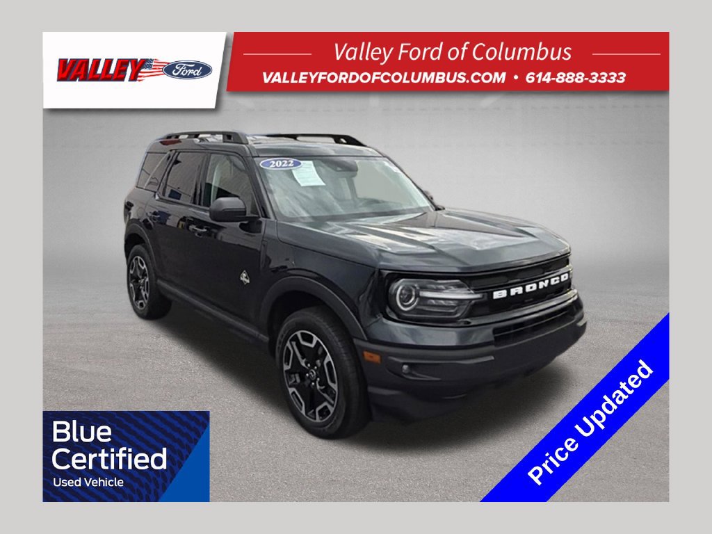 Certified 2022 Ford Bronco Sport Outer Banks w/ Tech Package