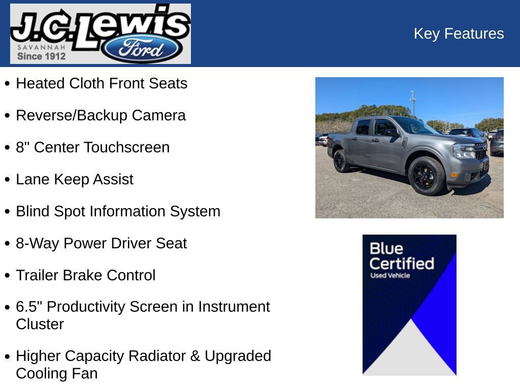 Certified 2024 Ford Maverick XLT w/ XLT Luxury Package image 32