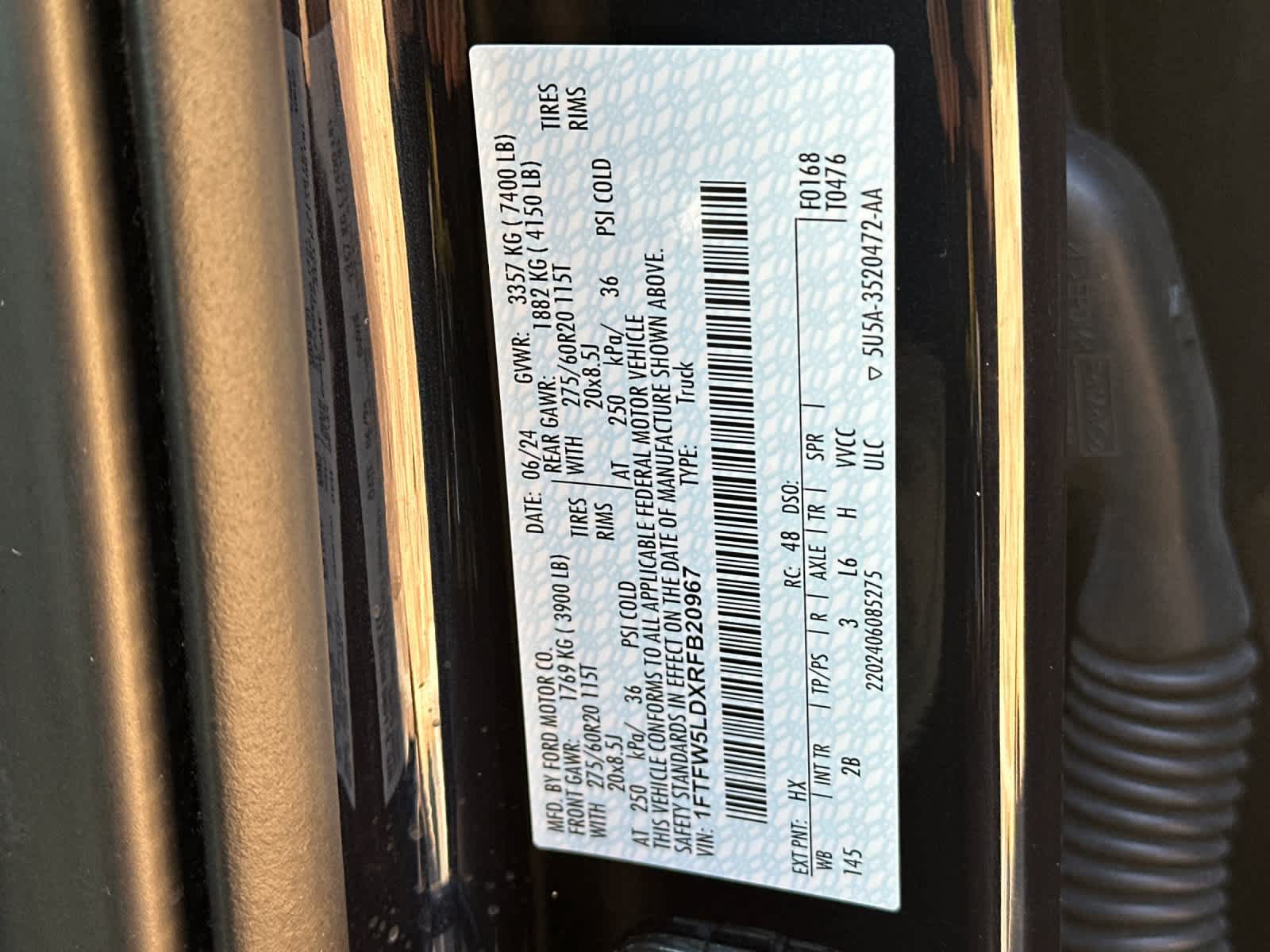 Certified 2024 Ford F150 Lariat AWD/4WD image 27