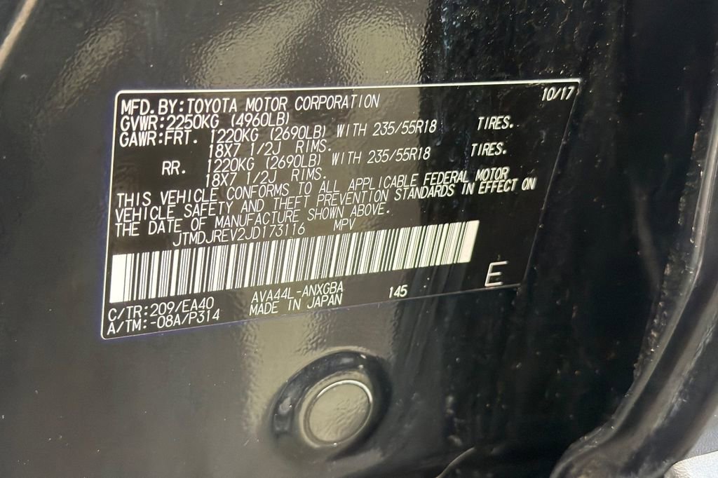 Used 2018 Toyota RAV4 Limited w/ Advanced Technology Package image 27