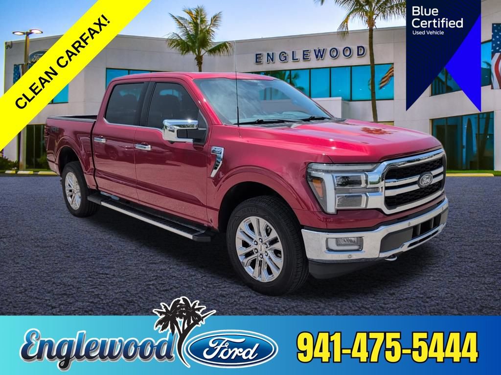 Certified 2024 Ford F150 Lariat w/ Bed Utility Package
