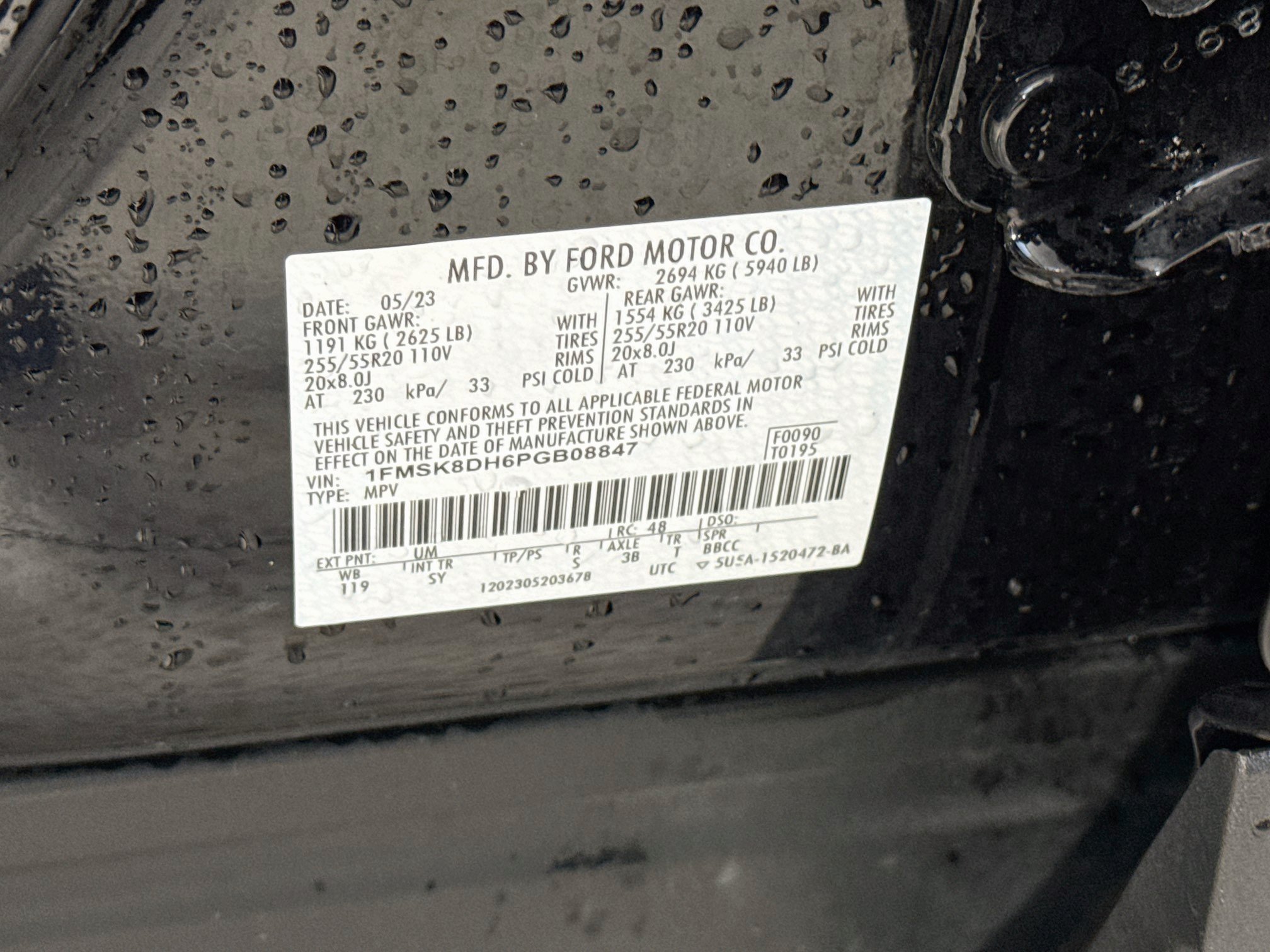 Certified 2023 Ford Explorer XLT w/ Equipment Group 202A AWD/4WD image 34