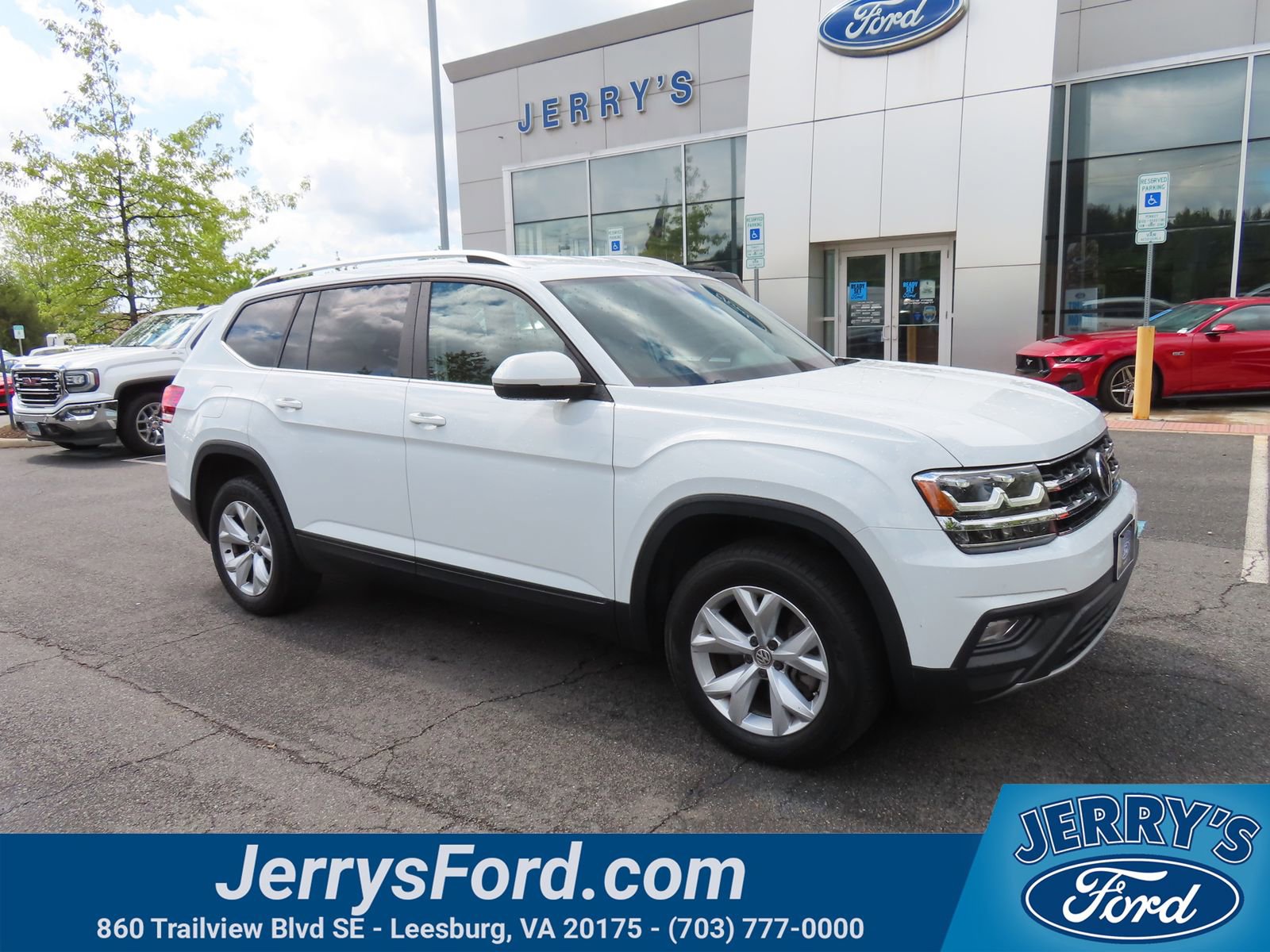 Used 2019 Volkswagen Atlas SE w/ Towing Package AWD/4WD image 1