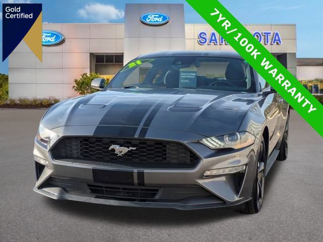 Certified 2021 Ford Mustang EcoBoost image 1