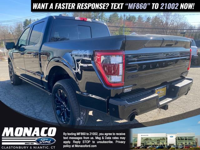 Certified 2023 Ford F150 Platinum w/ Equipment Group 701A High AWD/4WD image 3