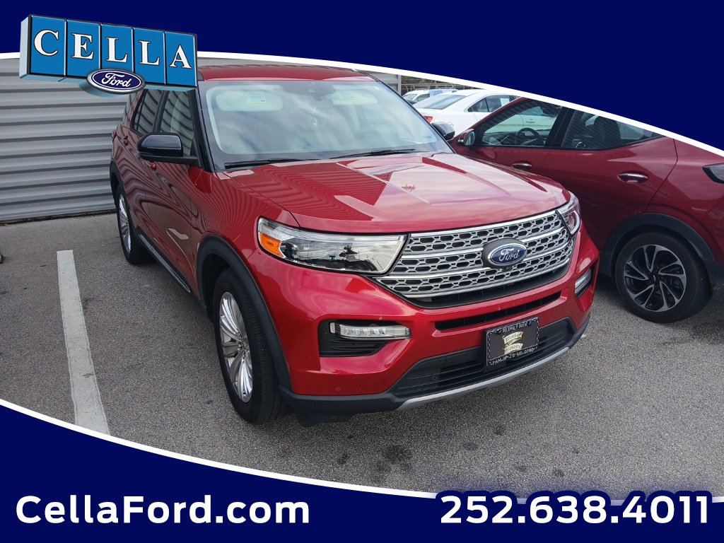 Certified 2020 Ford Explorer Limited w/ Class III Trailer Tow Package