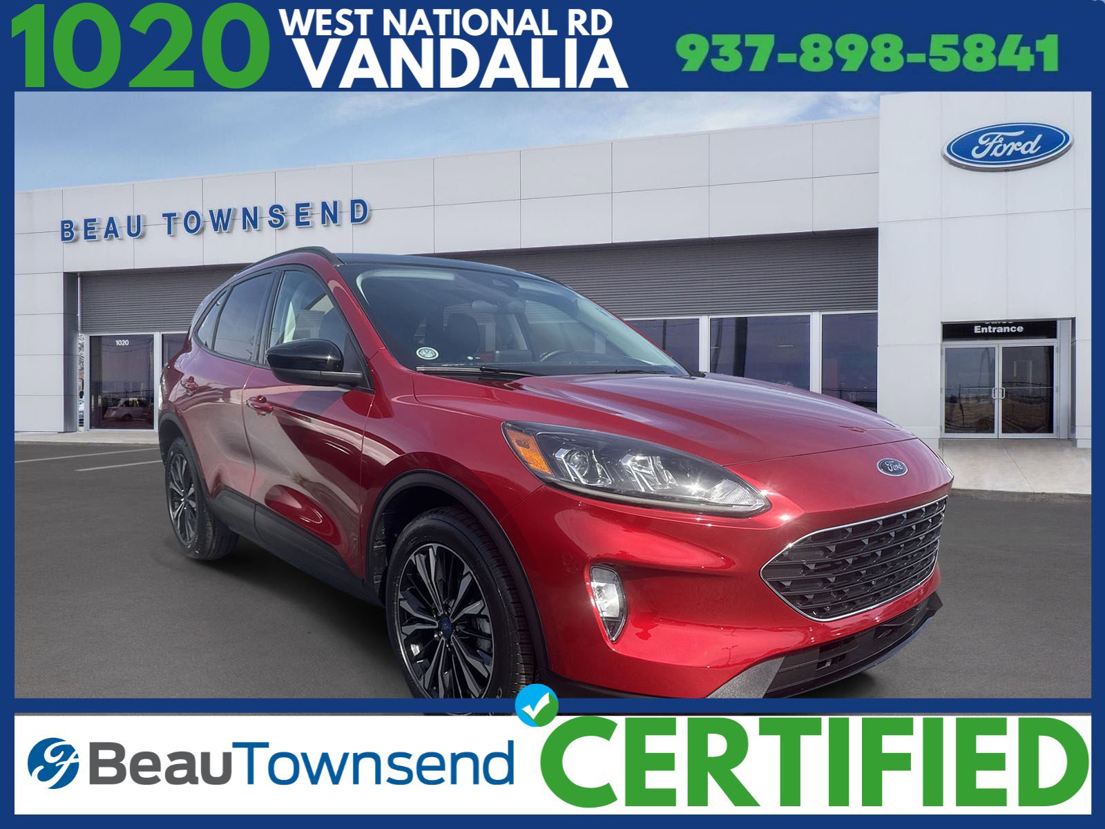 Certified 2022 Ford Escape SEL w/ SEL Stealth AWD Package