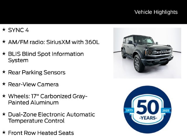 Certified 2024 Ford Bronco Big Bend AWD/4WD image 11