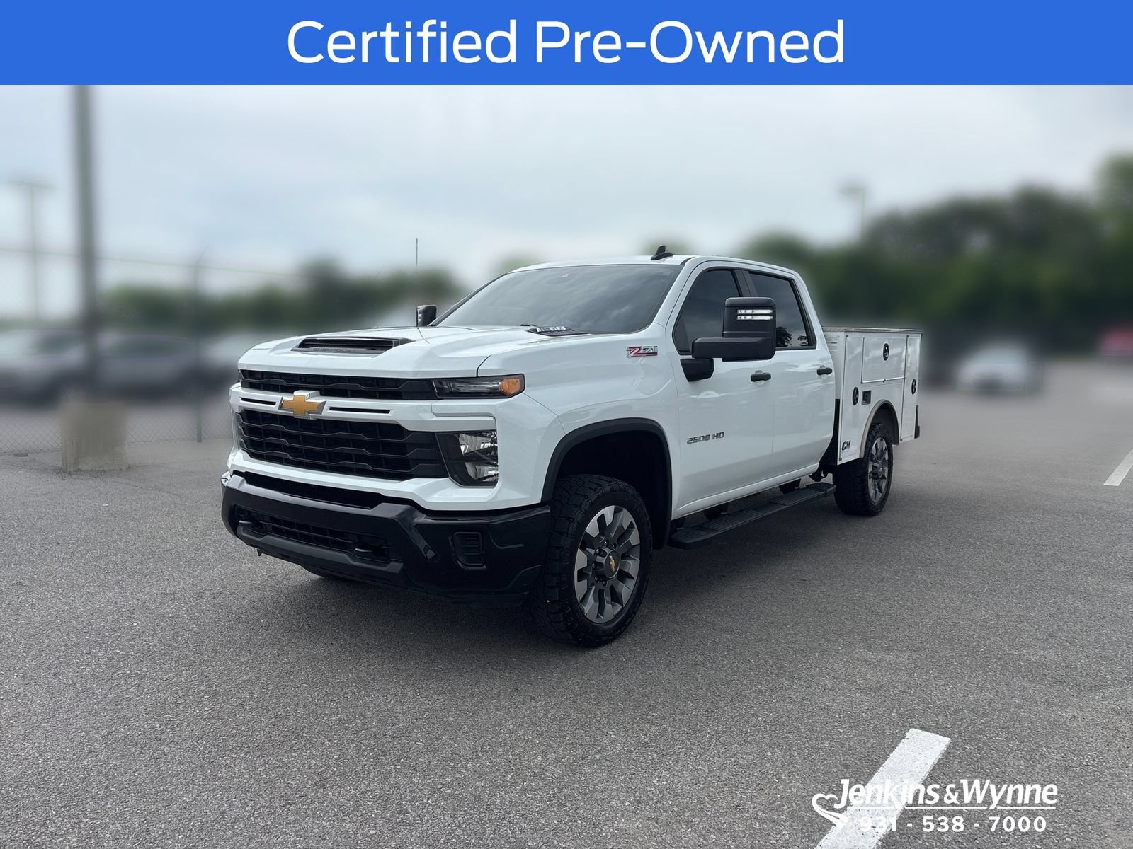 Used 2024 Chevrolet Silverado 2500 Custom w/ Custom Value Package AWD/4WD 360° Tour