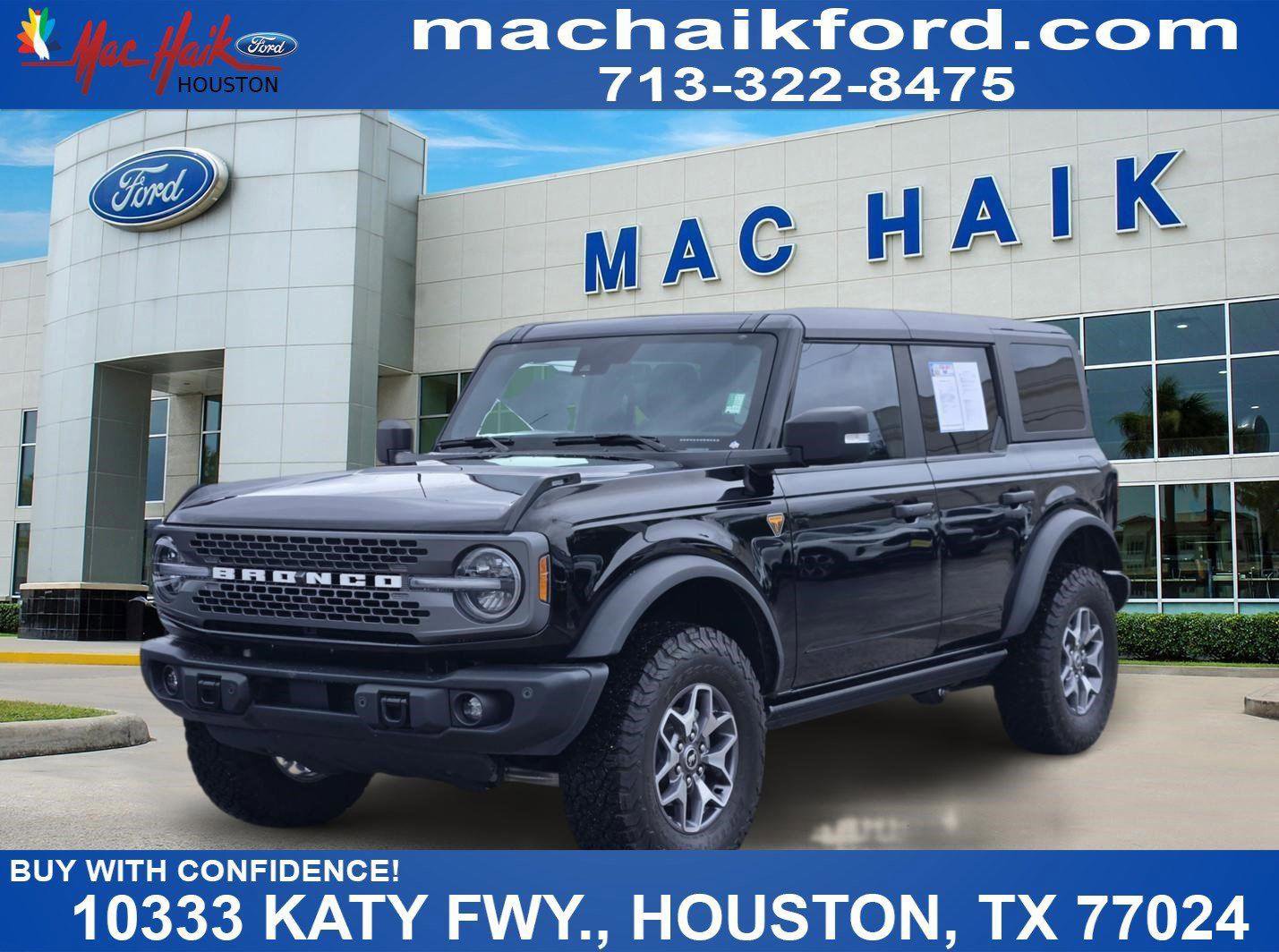 Certified 2023 Ford Bronco Badlands AWD/4WD image 1