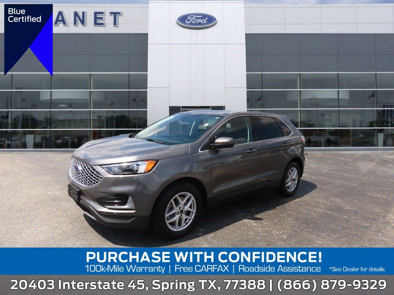 Certified 2024 Ford Edge SEL