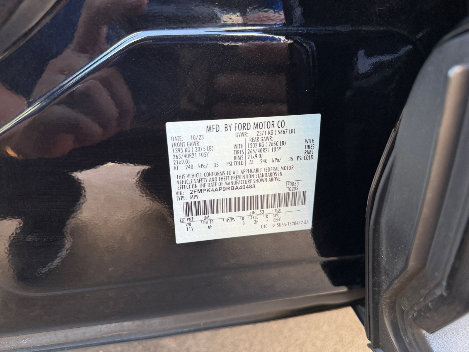 Certified 2024 Ford Edge ST w/ Equipment Group 401A AWD/4WD image 35