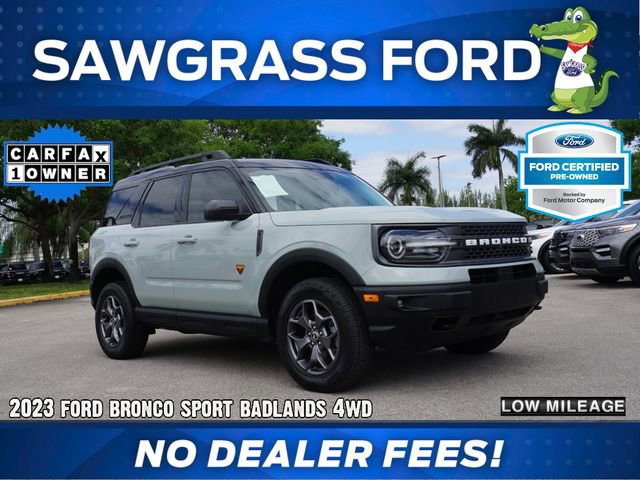 Certified 2023 Ford Bronco Sport Badlands w/ Premium Package AWD/4WD image 5