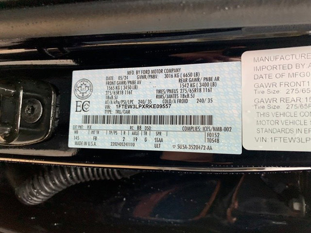 Certified 2024 Ford F150 XLT w/ XLT Black Appearance Package AWD/4WD image 33