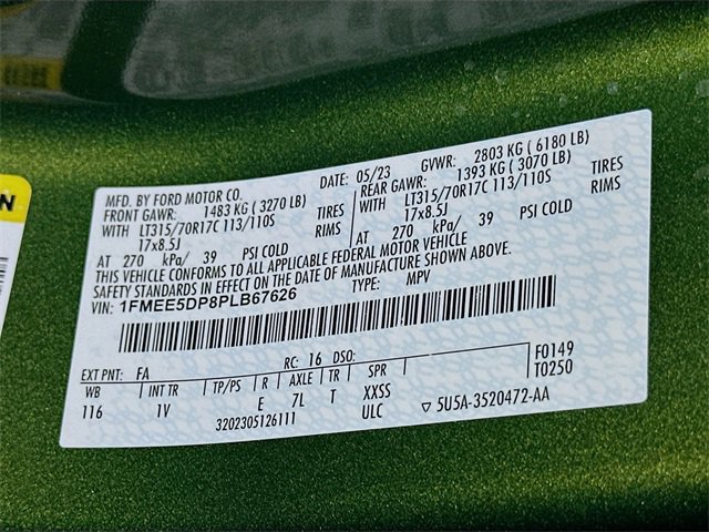 Certified 2023 Ford Bronco Badlands w/ Sasquatch Package image 25