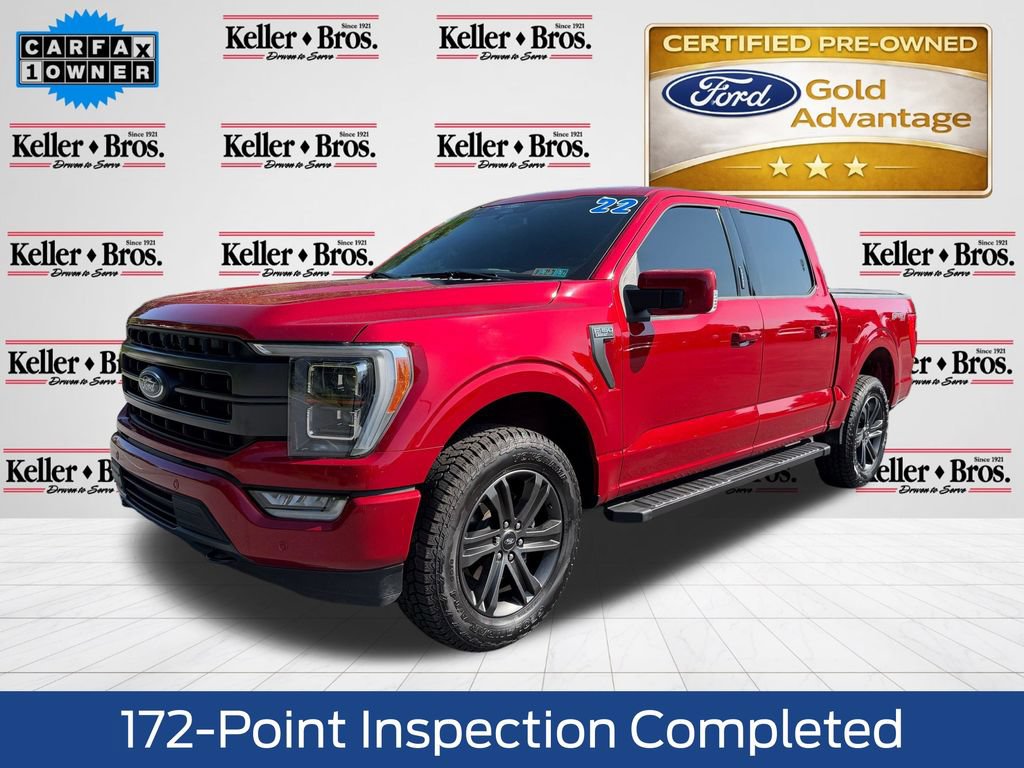 Certified 2022 Ford F150 Lariat w/ Equipment Group 502A High AWD/4WD image 3