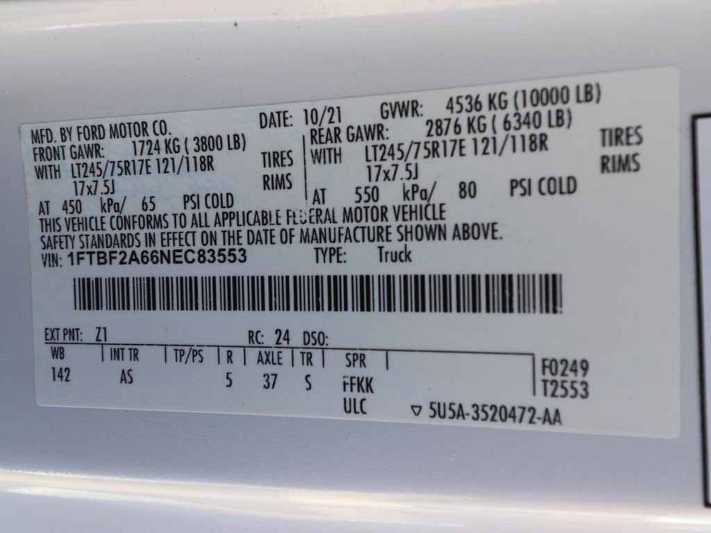 Certified 2022 Ford F250 XL image 20