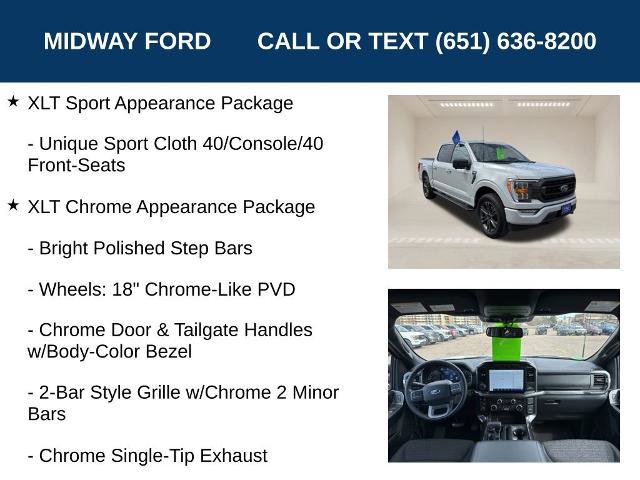 Certified 2023 Ford F150 XLT w/ Equipment Group 302A High AWD/4WD image 36