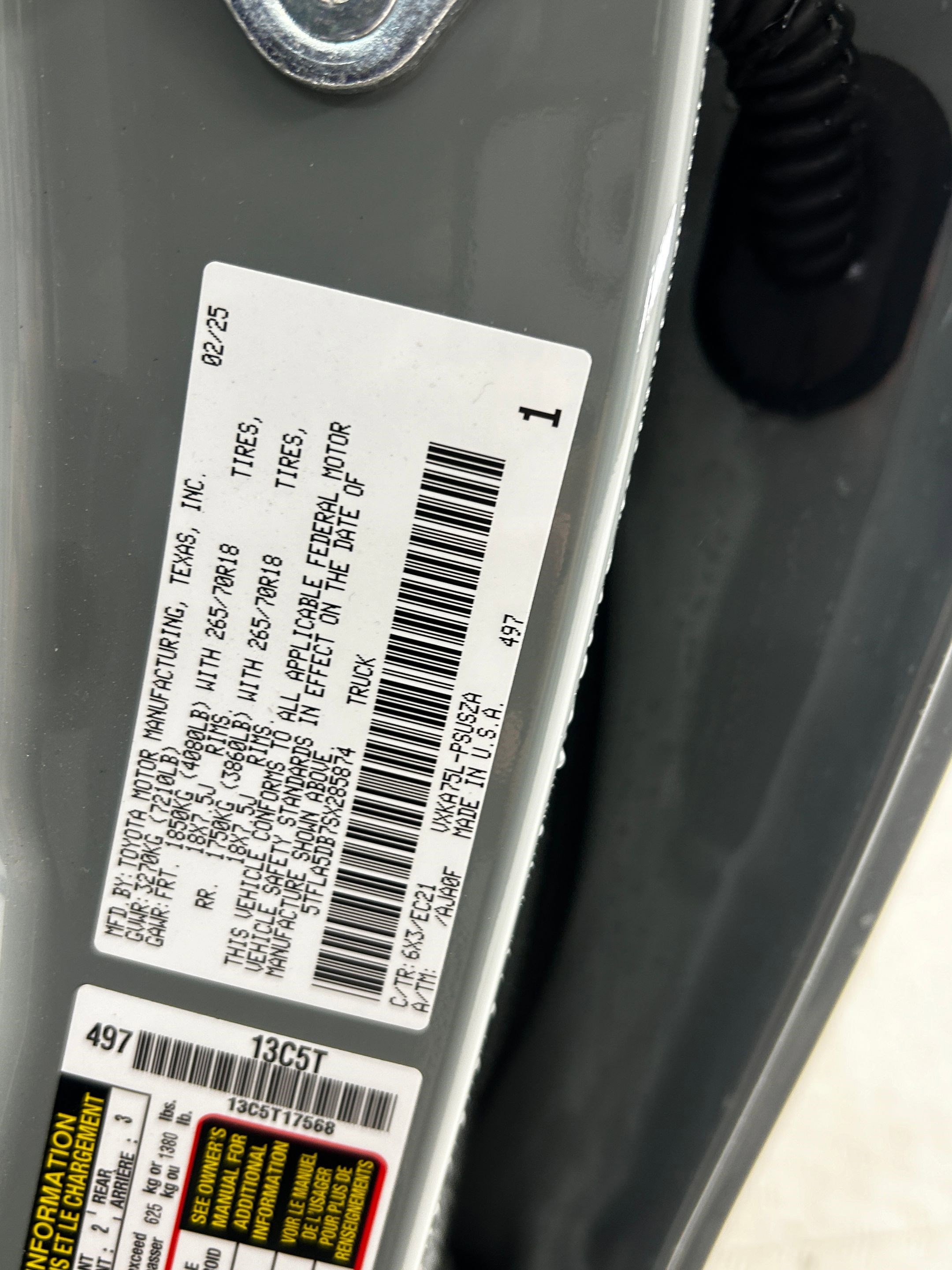 Used 2025 Toyota Tundra SR5 image 20