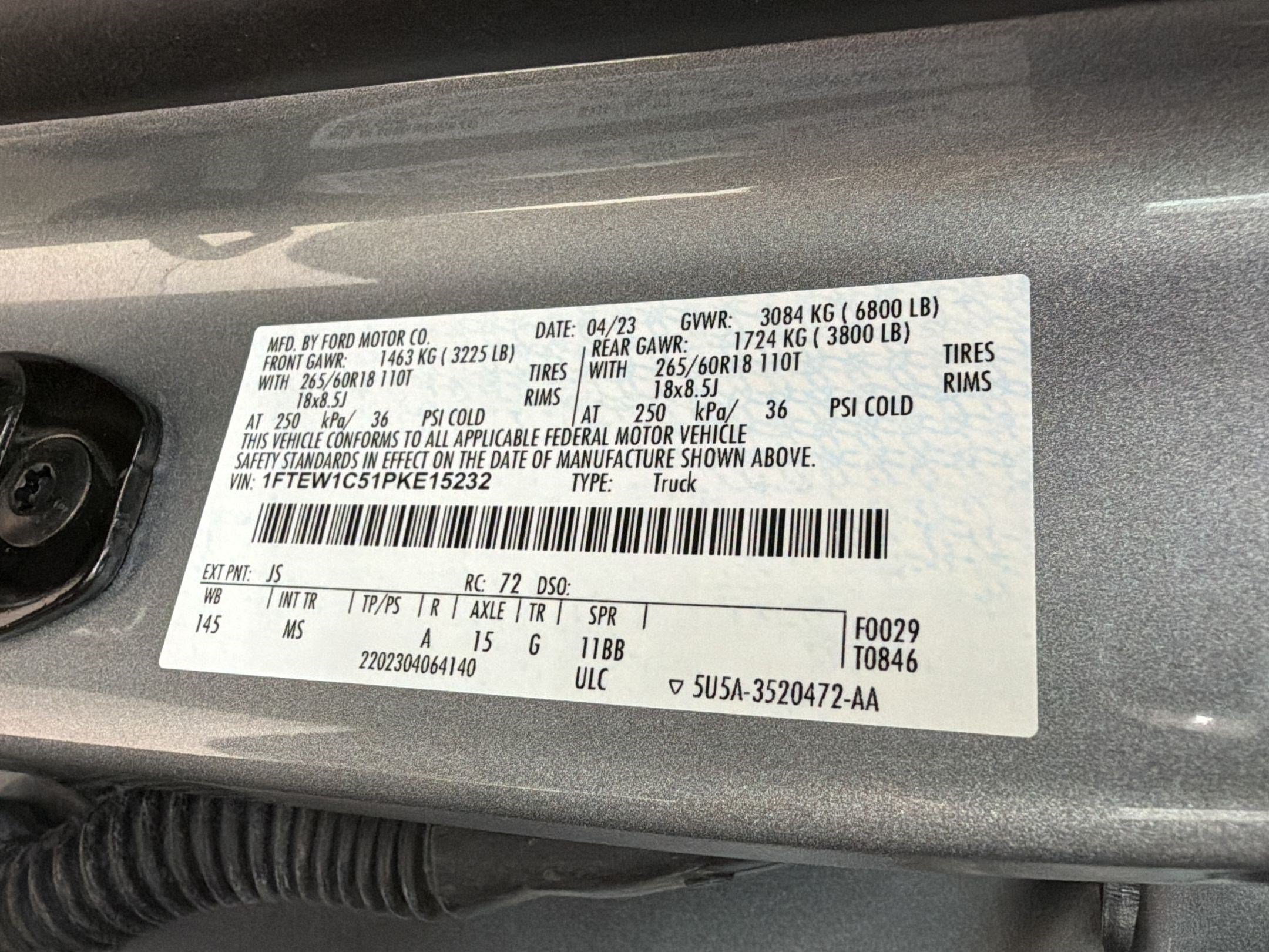 Certified 2023 Ford F150 XLT RWD image 23
