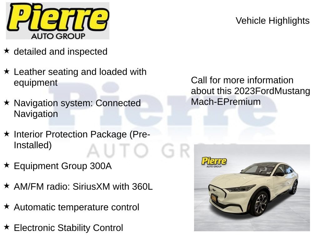 Certified 2023 Ford Mustang Mach-E Premium RWD image 7