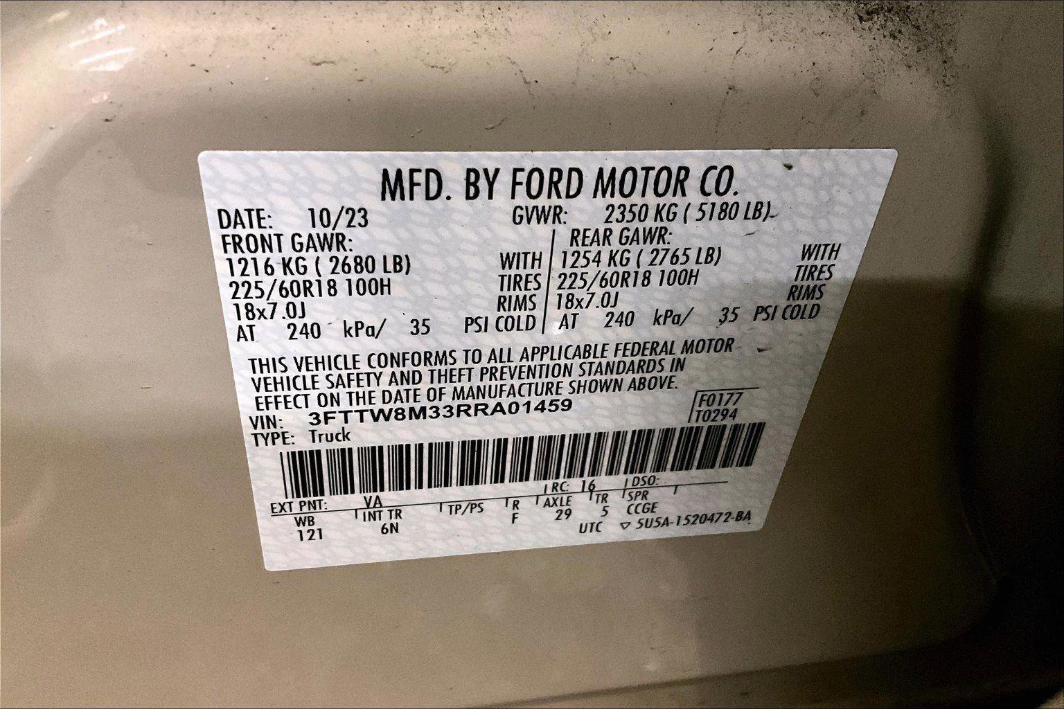 Certified 2024 Ford Maverick Lariat image 33