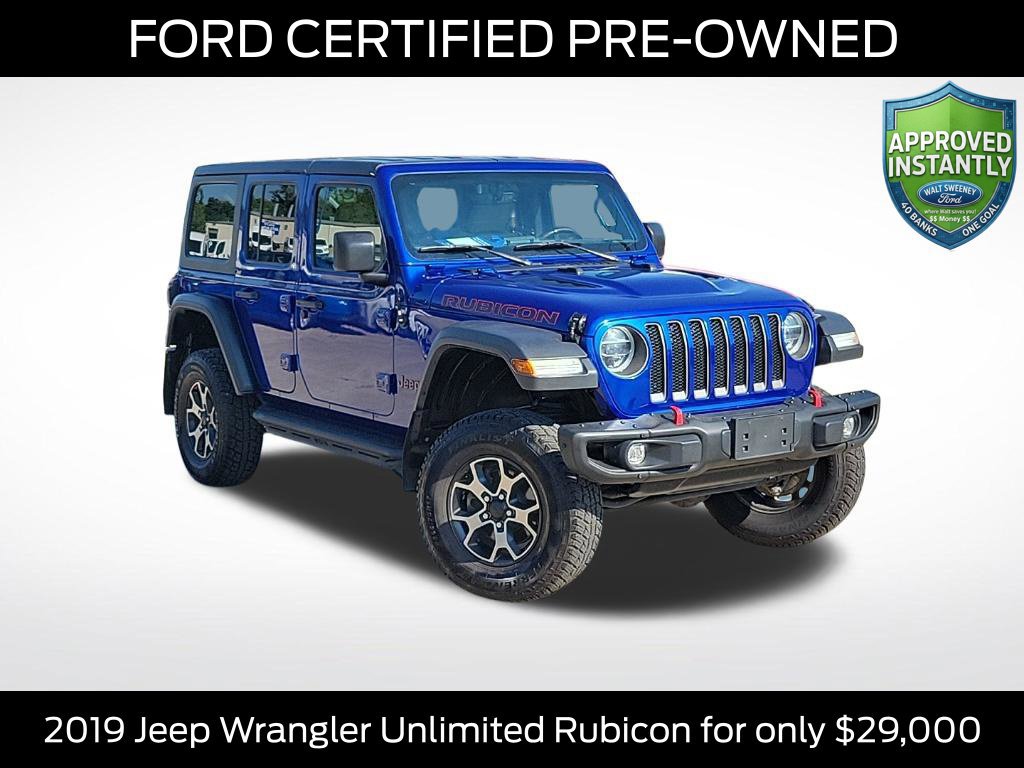 Used 2019 Jeep Wrangler Unlimited Rubicon w/ Dual Top Group AWD/4WD image 1