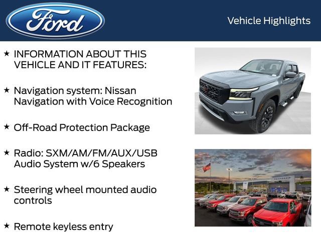 Used 2023 Nissan Frontier PRO-4X w/ Technology Package image 6