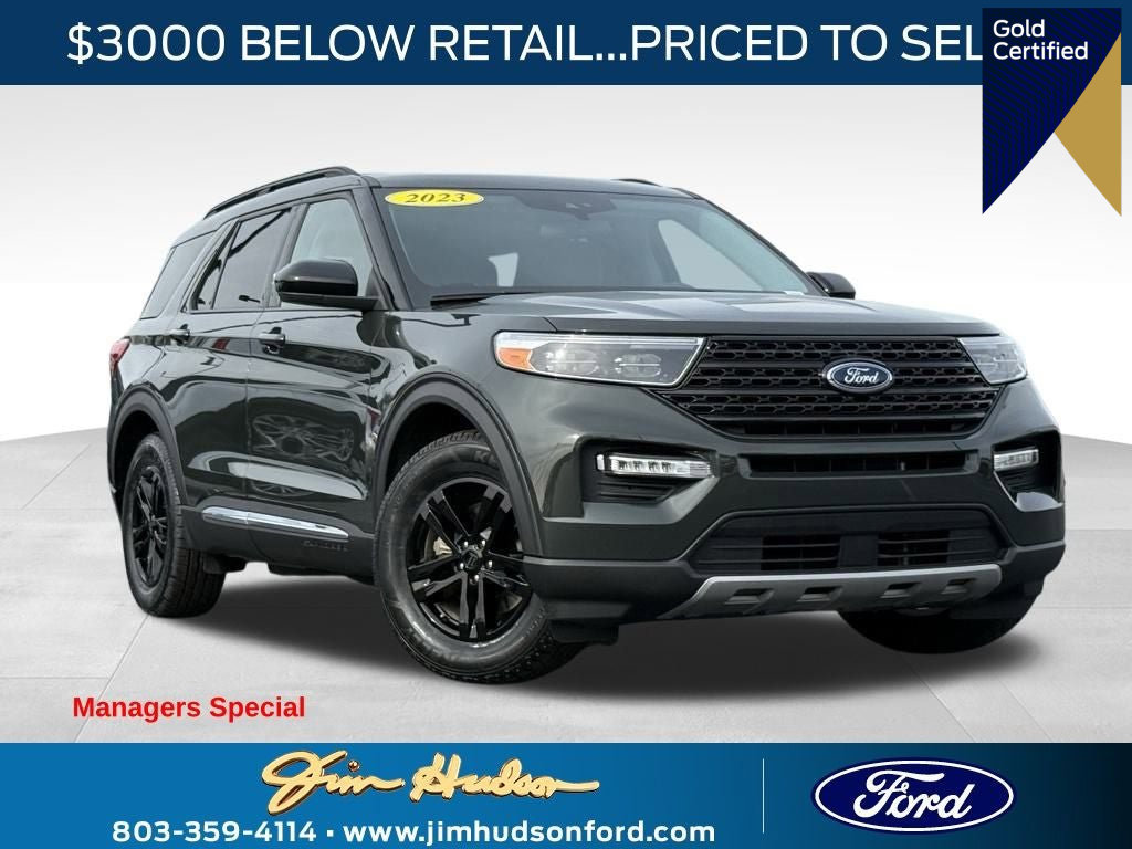 Certified 2023 Ford Explorer XLT w/ Equipment Group 202A