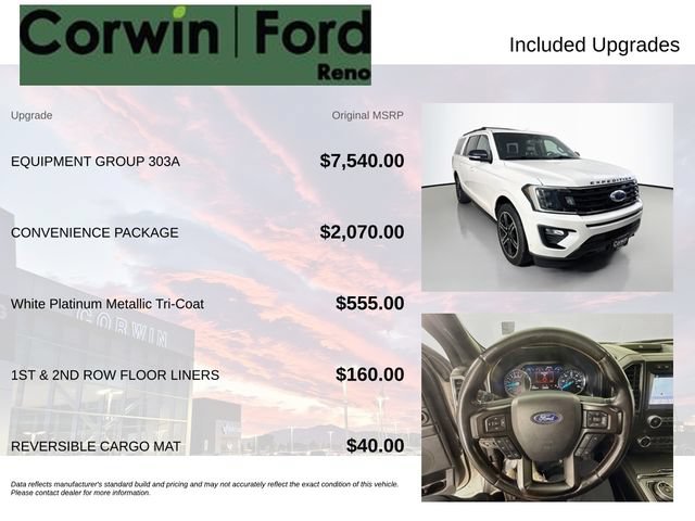 Certified 2019 Ford Expedition Max Limited w/ Equipment Group 303A AWD/4WD image 3