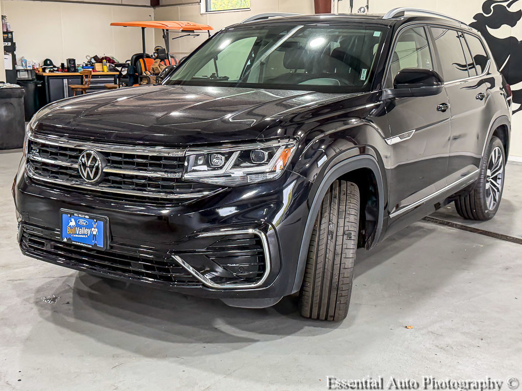 Used 2021 Volkswagen Atlas SEL R-Line w/ MDO Package (Bench Seat) AWD/4WD image 3