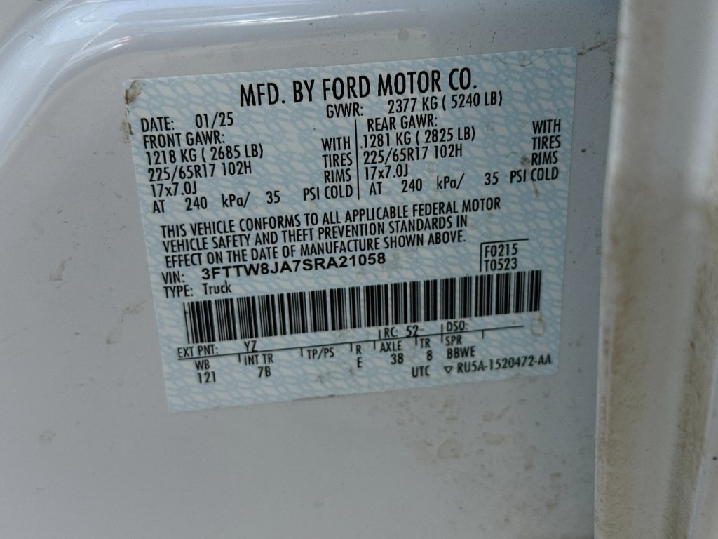 Certified 2025 Ford Maverick XLT w/ Equipment Group 302A AWD/4WD image 28