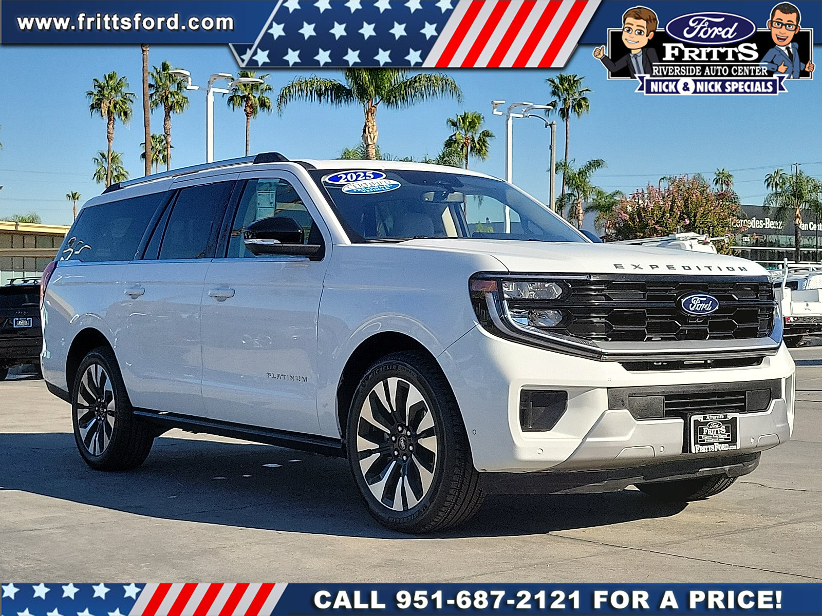 Certified 2025 Ford Expedition Max Platinum w/ Driver's Package AWD/4WD image 22