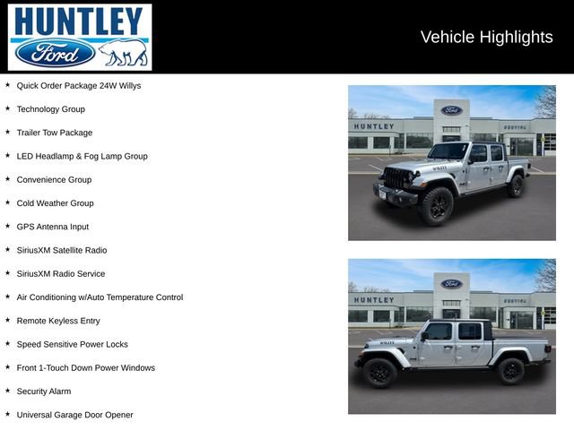 Used 2022 Jeep Gladiator Sport AWD/4WD image 2