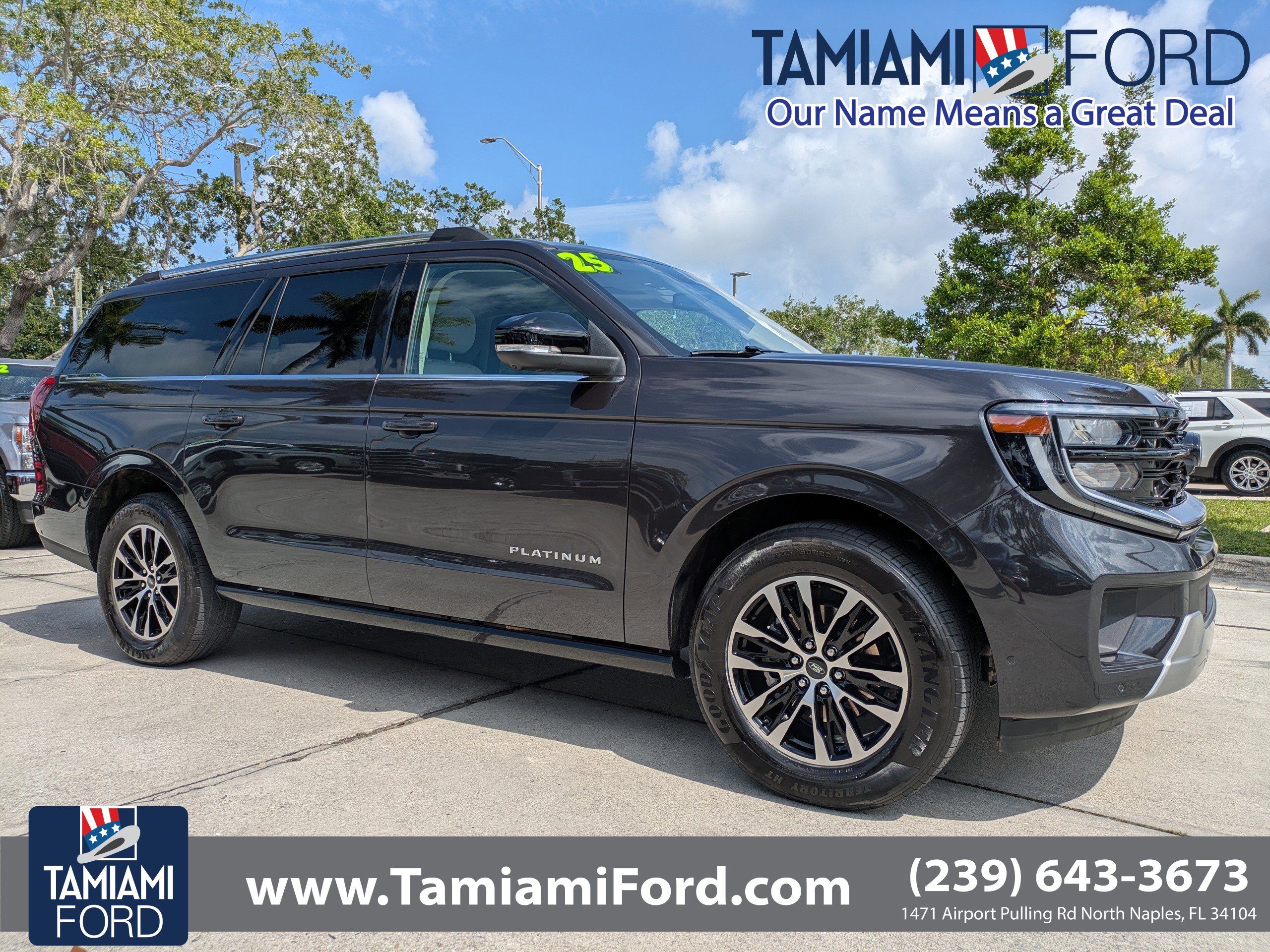 Certified 2025 Ford Expedition Max Platinum
