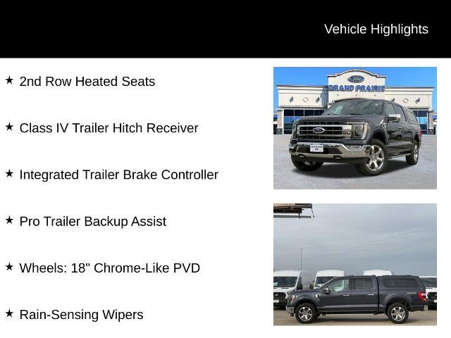 Certified 2022 Ford F150 Lariat w/ Equipment Group 502A High image 9