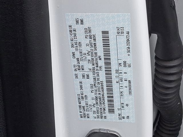 Certified 2022 Ford Escape SE w/ Convenience Package image 26