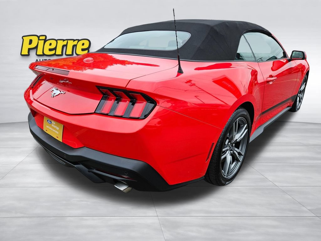 Certified 2025 Ford Mustang Convertible w/ Wheel & Stripe Package RWD image 5