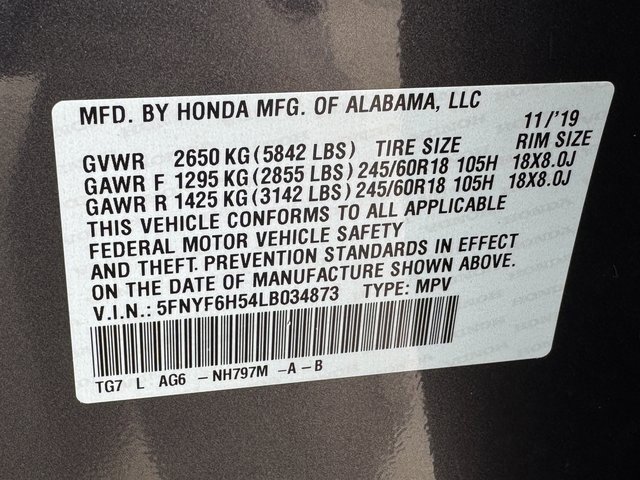 Used 2020 Honda Pilot EX-L image 29