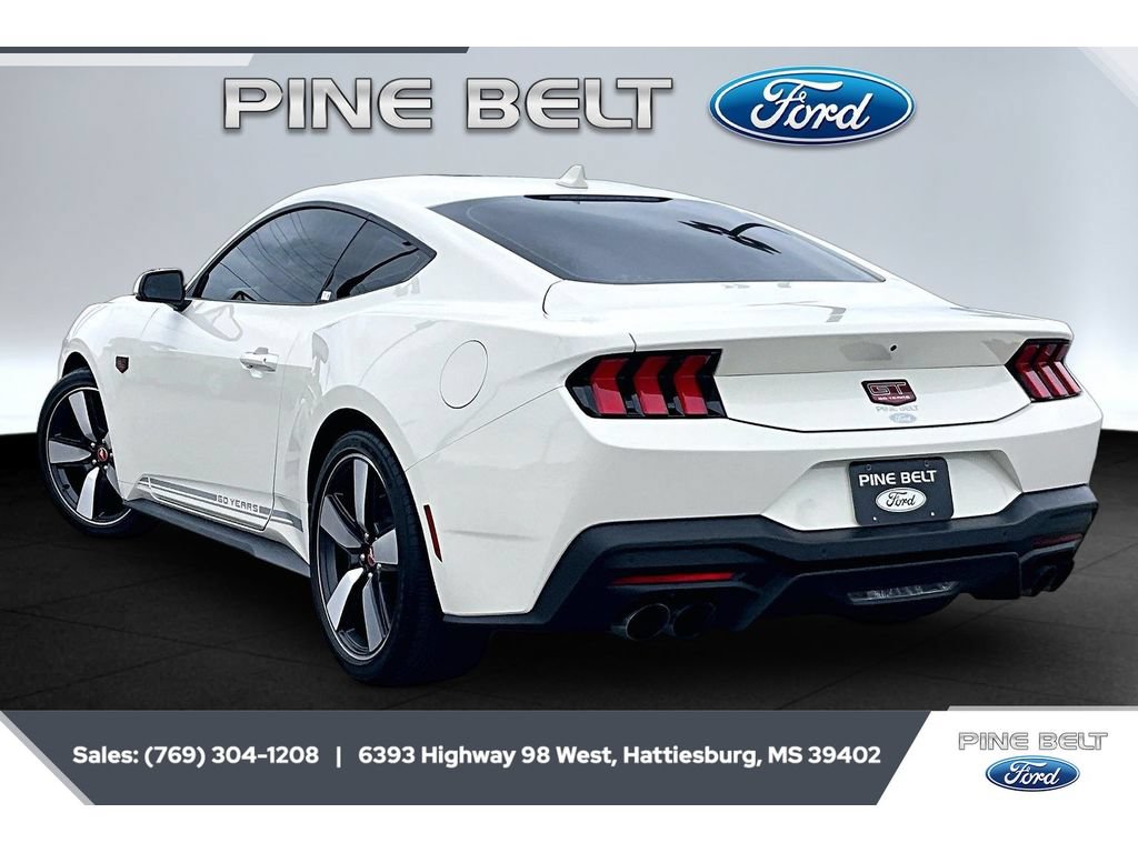 Certified 2025 Ford Mustang GT Premium w/ 60th Anniversary Package RWD image 2