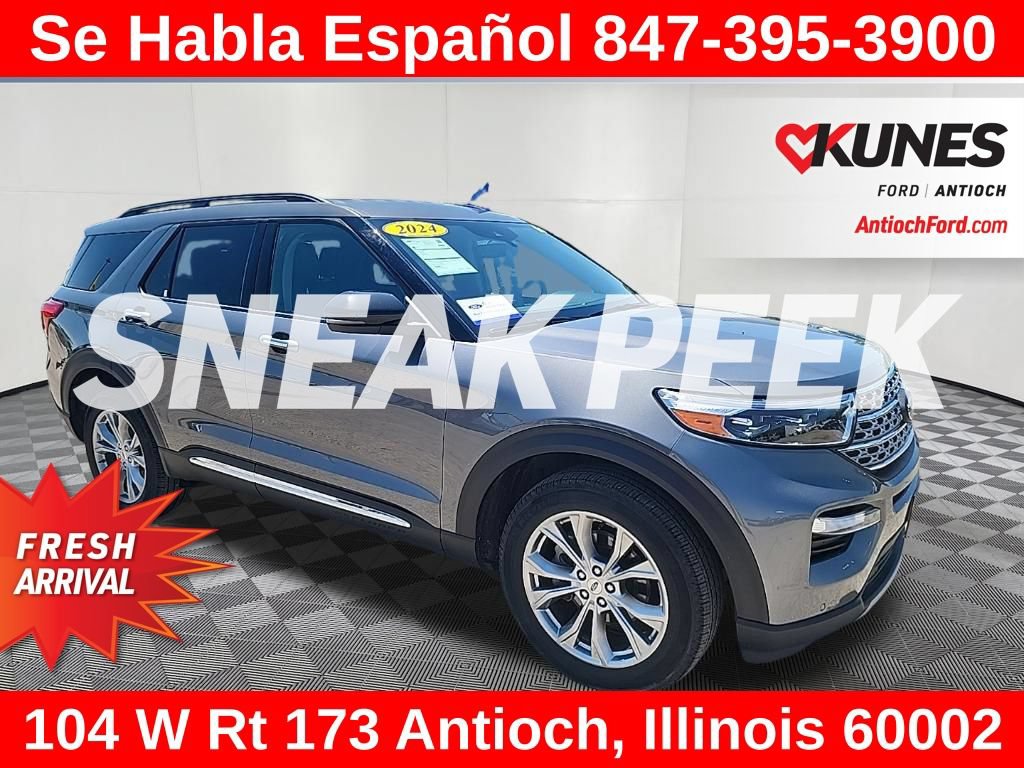 Certified 2024 Ford Explorer Limited AWD/4WD image 13