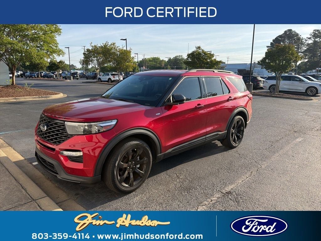 Certified 2023 Ford Explorer ST-Line w/ Class IV Trailer Tow Package RWD image 1
