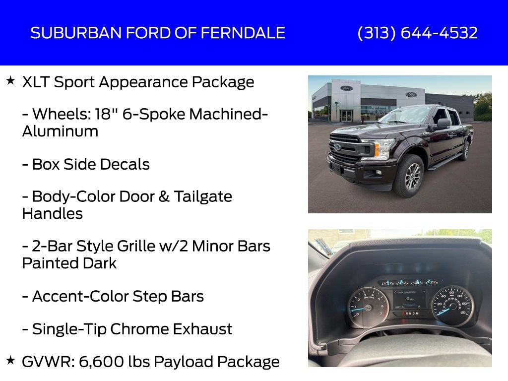 Certified 2020 Ford F150 XLT w/ Equipment Group 302A Luxury AWD/4WD image 17