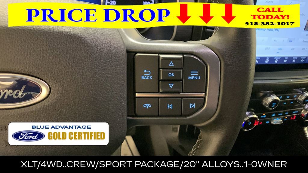 Certified 2023 Ford F150 XLT w/ Equipment Group 302A High AWD/4WD image 34